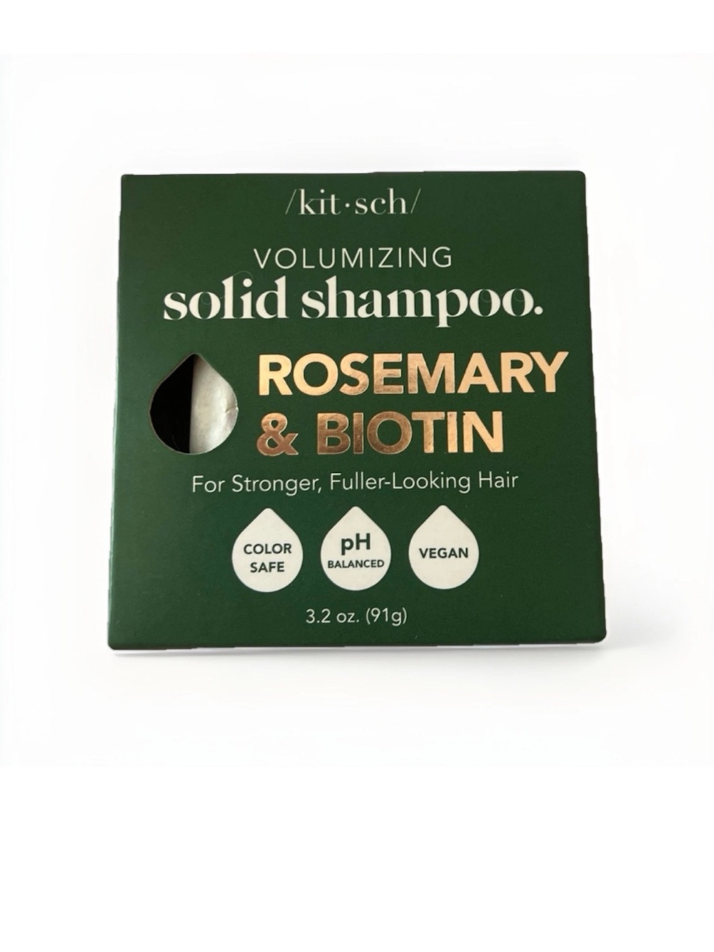 kitsch Volumizing Solid Shampoo Bar Rosemary & Biotin